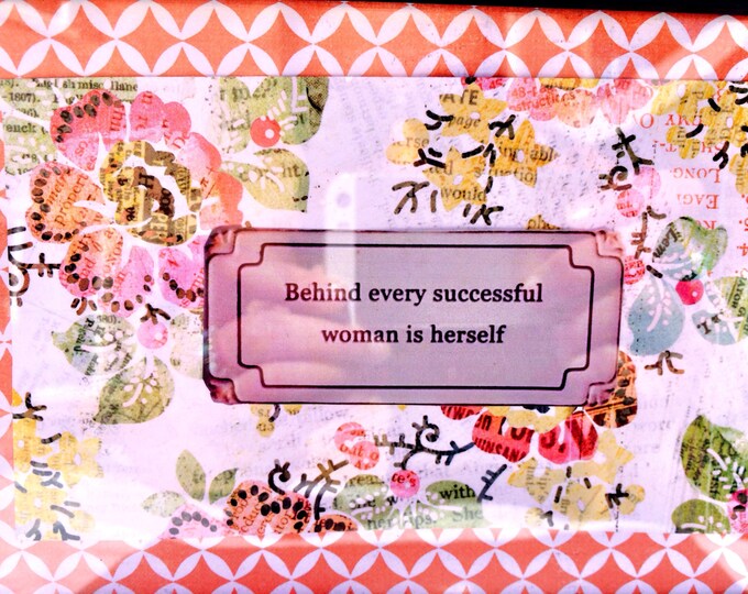 Tableau Mural Encadré Citation Inspirante – To My Firstborn – Vintage