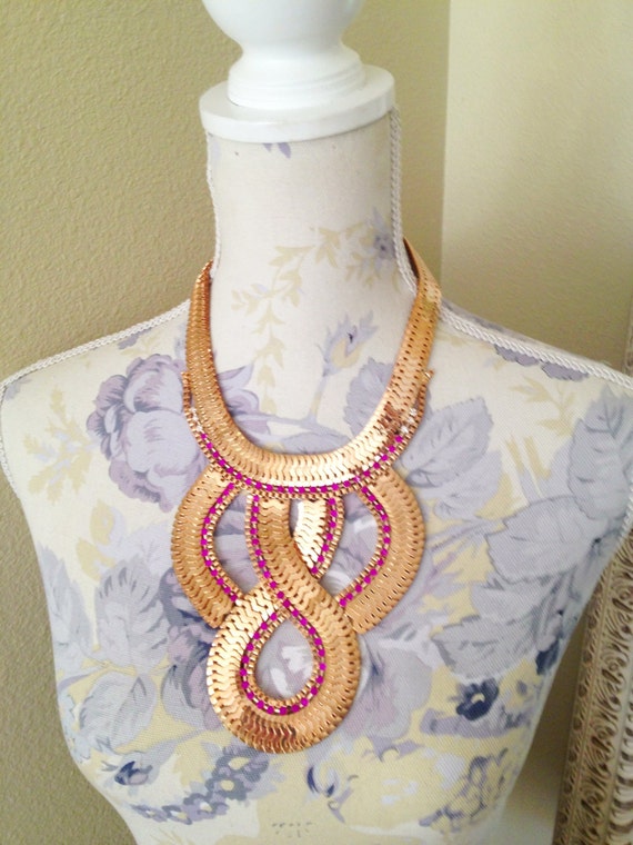 Items similar to Bond Girl Neon Necklace on Etsy