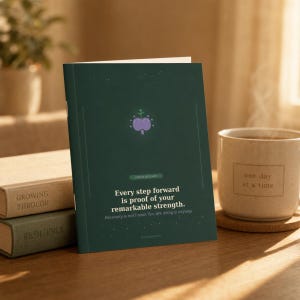 Stroke Recovery Card — "Every Step Forward Is Proof Of Your Strength" — Brain Injury Card, Get Well Soon, Thinking of You