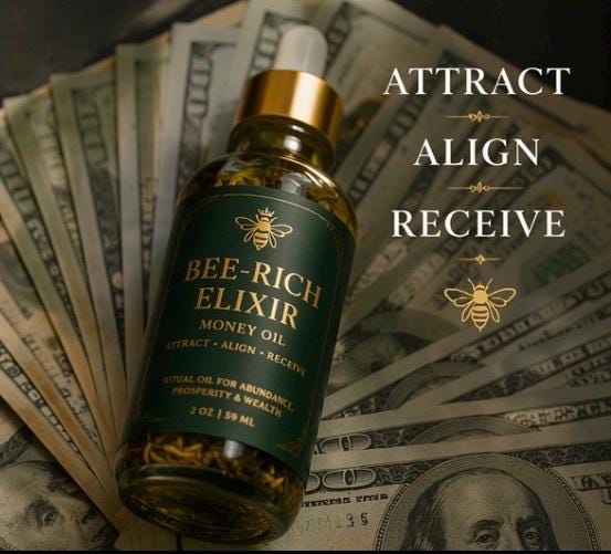 Bee Rich Elixir Money Oil for Abundance Prosperity Manifestation - Etsy
