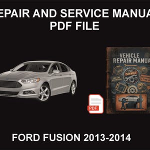 Ford Focus 2013-2014, Repair Manual, Workshop Guide Book