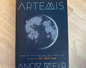Artemis By Andy Weir, Book, Hard Cover
