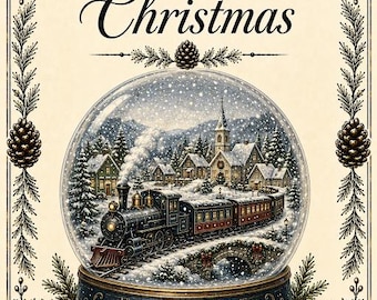Christmas Card Image - Snow Globe