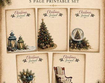 The Feeling of Christmas - Journal Pages