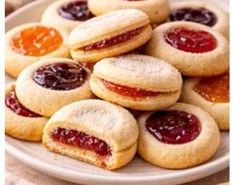 Judy’s Filled Cookies Recipe Printable | Classic Homemade | Old-Fashioned Family Recipe PDF | From Home