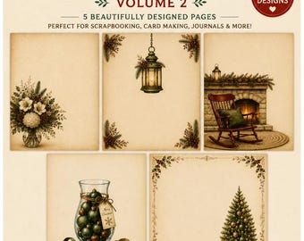 Christmas Scrapbook Pages - Volume 2