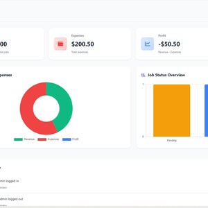 CRM Web App | Repairs and Services | Client & Employee Manager | HTML CSS JavaScript