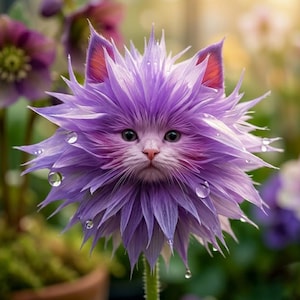Cat Face Orchid Seeds Exotic Flower Plant for Garden Pot Growing