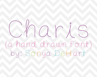 Hand Written Font, Downloadable Font, Handwriting Font, Font Download, Digital Font, Font, Fun Font, Silhouette Font