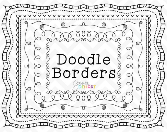 Download Doodle Clipart Doodle Frames Clipart Frames Doodle Borders ...