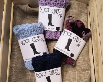 Cozy Up Boot Cuffs-size Small