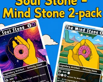 The Soul Stone/The Mind Stone | 2-pack Proxy Cards