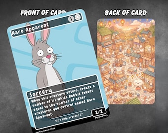Hare Apparent | Custom Art MTG Proxy