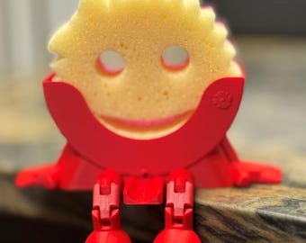 Sponge Holder – 3D Printed Kitchen Sink Organizer, Fits Standard Sponges