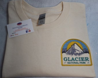 Embroidered Glacier National Park T shirt or Sweatshirt