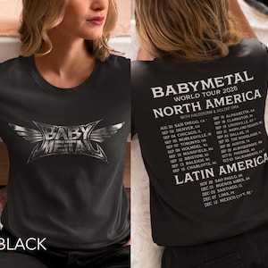 Babymetal Tour Shirt - Etsy