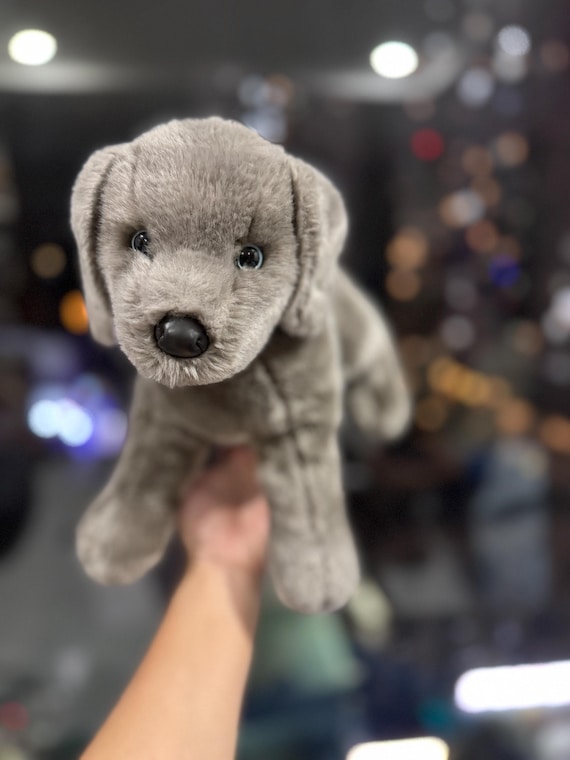 Douglas Cuddle Toy Rare Retired Hans Weimaraner Plush Realistic