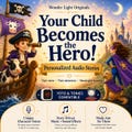 Personalized Audio Story for Kids, Custom Story MP3, Yoto & Tonie Compatible