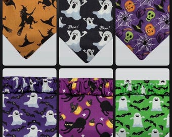 Halloween Bandana Scrunchie Bandana Slip On Bandana fabric options XS-XL