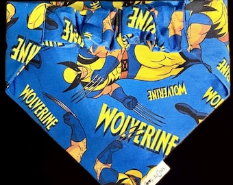 Wolverine Dog Bandana Scrunchie Neck Pet Bandana Slip On Bandana Pet Clothing XS-XL