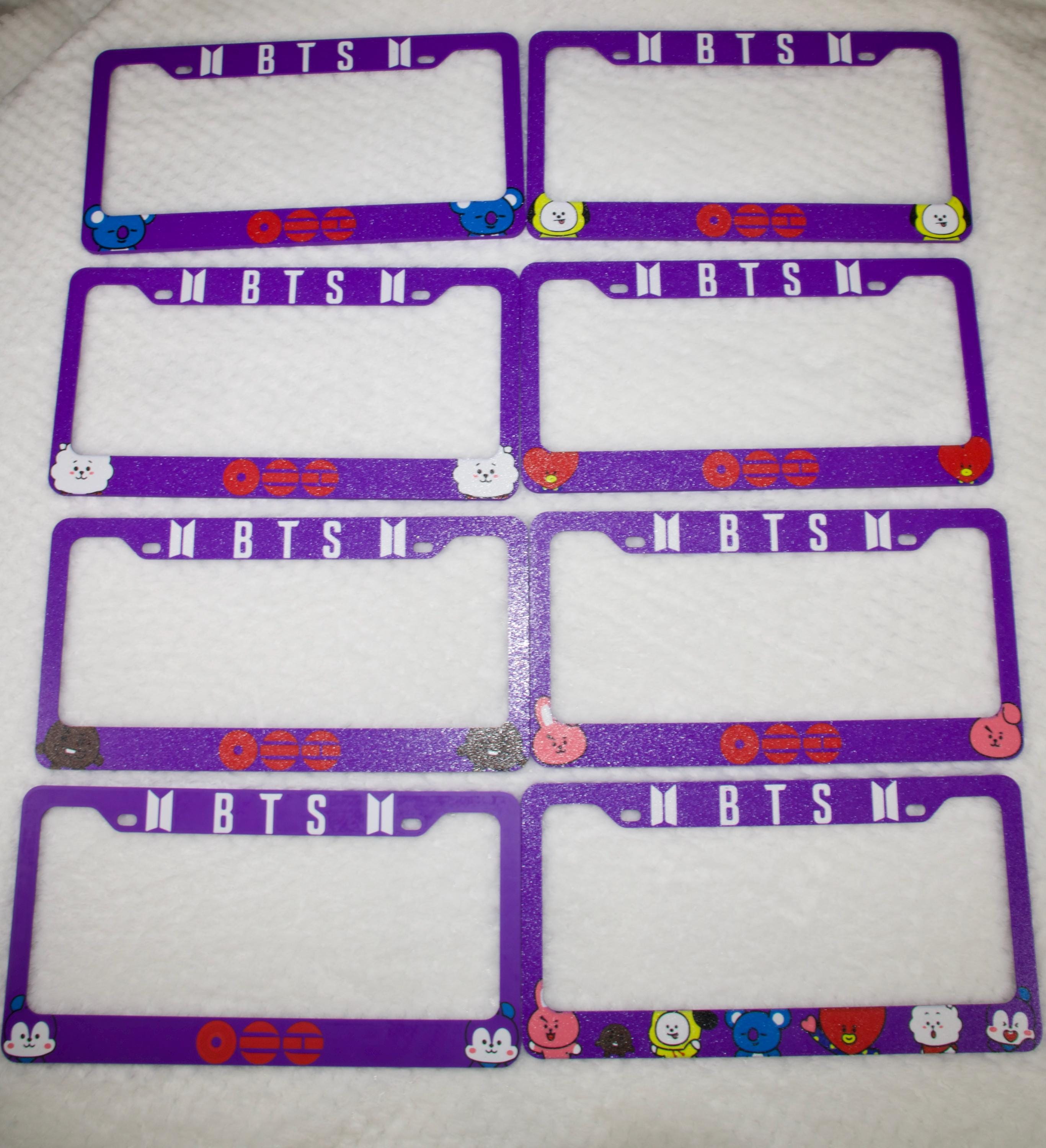 Bts Arirang License Plate Frame - Etsy