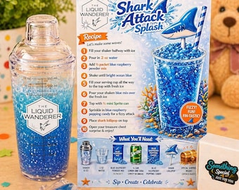 Junior Mixology Kit for 1 - Shark Attack Splash