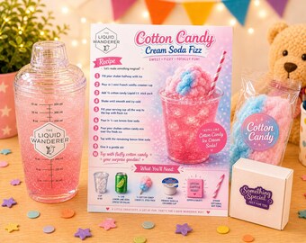 Junior Mixology Kit for 1 - Cotton Candy Cream Soda Fizz