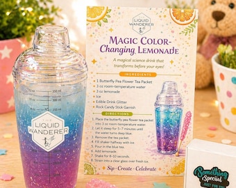 Junior Mixology Kit for 1 - Magic Color Changing Lemonade