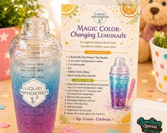 Junior Mixology Kit for 2 - Magic Color Changing Lemonade
