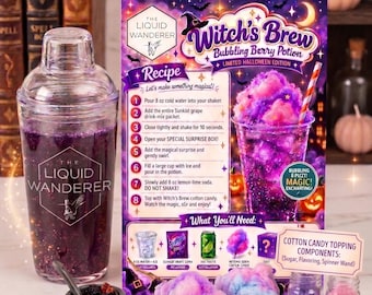 Junior Mixology Kit for 2 - Witch’s Brew (Limited Halloween Edition)