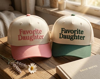 Favorite Daughter Embroidered Trucker Hat