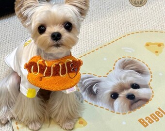 Benutzerdefinierte Haustier Gesicht Name Foto Matte, personalisierte Hunde Katzenfutter Matte, personalisierte Haustier Tischset, wasserdicht und rutschfest Haustier füttern Matte