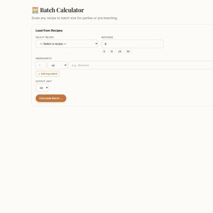 Cocktail Recipe Tracker App | Offline Bar Inventory, Tasting Log (Digital Download) image 5