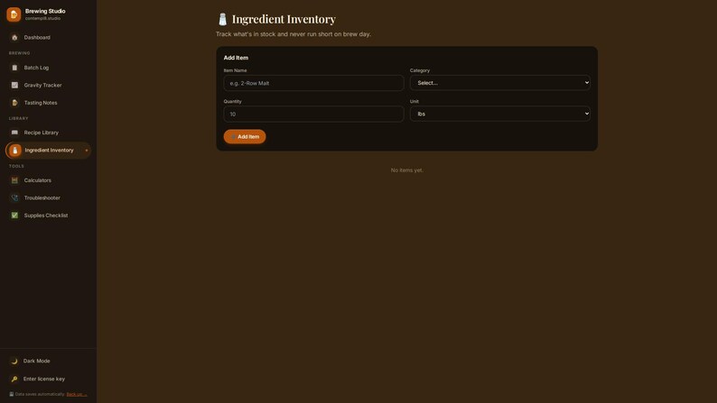 Father's Day Gift for Home Brewers | Personalized Digital Brew Log — Batch Tracker, Fermentation Log & Tasting Notes image 13