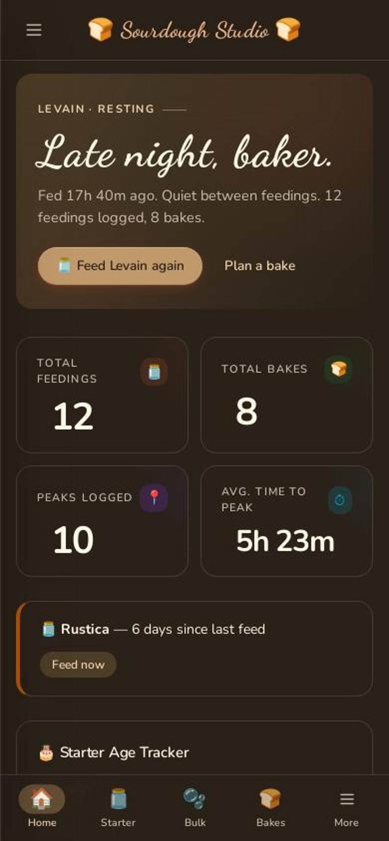 Sourdough Studio Baking Tracker | Digital Sourdough Companion (Offline App) image 8