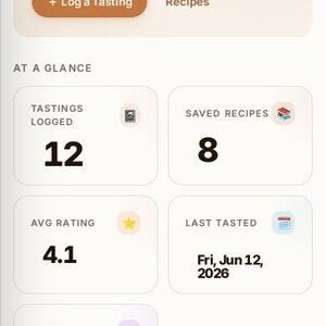 Cocktail Recipe Tracker App | Offline Bar Inventory, Tasting Log (Digital Download) image 12