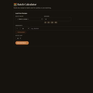 Cocktail Recipe Tracker App | Offline Bar Inventory, Tasting Log (Digital Download) image 16