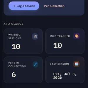 Fountain Pen Studio | Digital Collection Tracker, Ink Log, Maintenance (HTML File) image 9