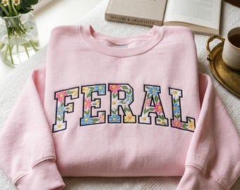 Sweat brodé sauvage, chemise citation sarcastique drôle, cadeau pour ami, chemise cow-girl