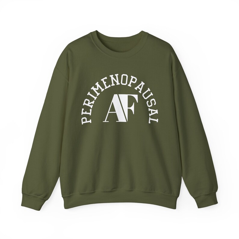 Perimenopausal AF Perimenopause Shirt Menopause Midlife Women Humor 40 year old gift 50 year old gift image 2