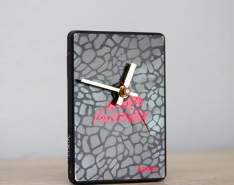 Desk clock made of a recycled SSD HDD - computer geek gift, gamers gift