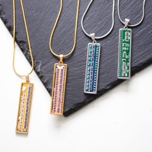 Real Circuit board necklace, gift for gamer, recycled motherboard jewelry
