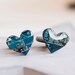 Heart Cufflinks - real circuit boards, cufflinks for Modern Groom (Sample SALE) 