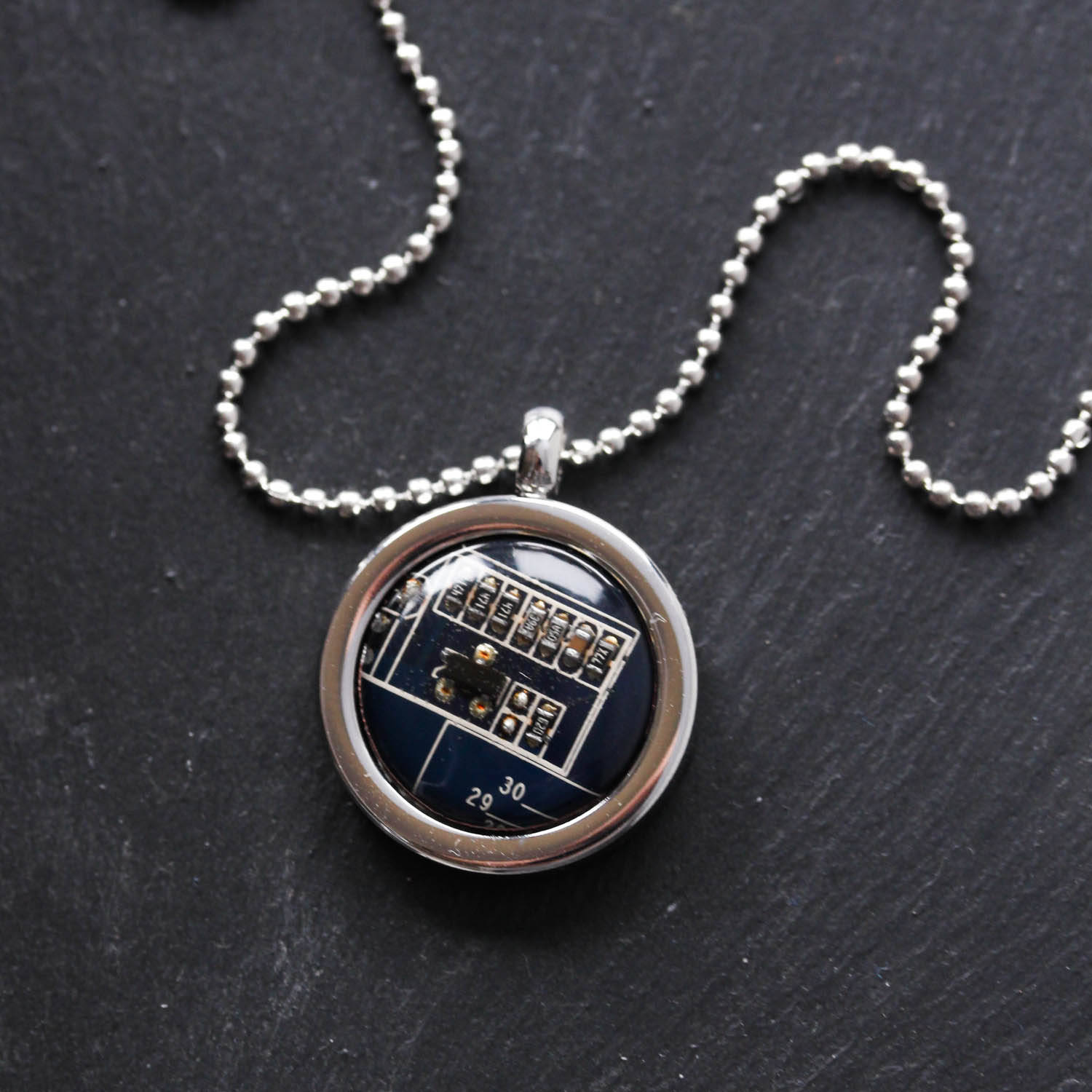 Computer Geek Necklace, REAL Circuit Board Necklace, Gift for Computer ...
