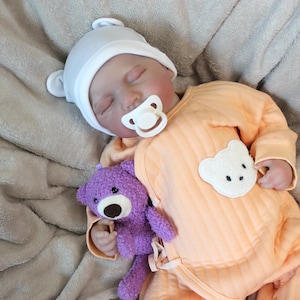 Lifelike Reborn Baby Doll 20” 2 to 7 Pounds Weighted Newborn Baby Girl/Boy Soft Heavy Baby Dolls For Children Child Friendly Gifts For Girls