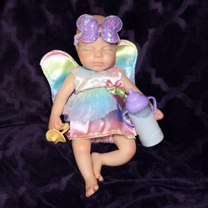 Silicone Baby Doll Full Body Reborn Preemie 13" 2.3lbs Platinum Silicone Dolls Realistic Real Lifelike Weighted Babies Ecoflex Bathtub Baby