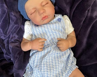 Handmade Reborn Baby Doll: 50 cm Realistisches Neugeborenes