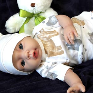 Full Silicone Doll 7.3 Pounds 19 inch Squishy Body Ready To Ship Reborn Platinum Silicone Dolls Realistic Real Lifelike Weighted Babies New