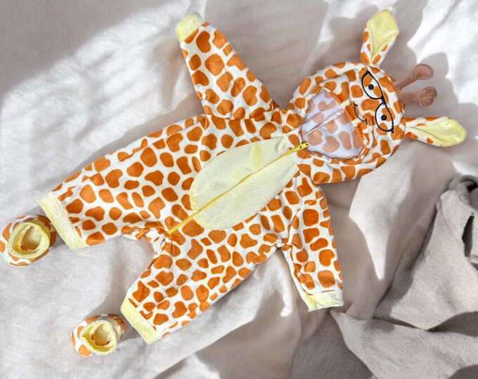 14 Inch Baby Doll Giraffe Outfit