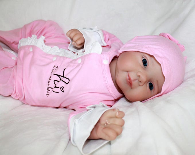 Lifelike Reborn Baby Doll 20" - Evelyn